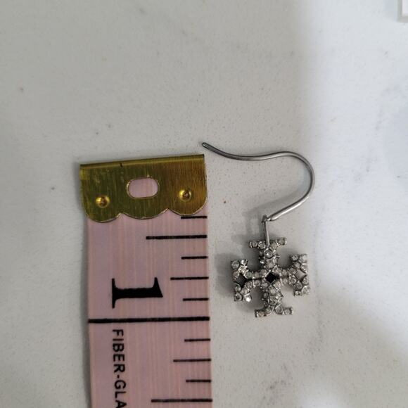 Tory Burch Heart Locket Earrings In Antique Pewter - Picture 13 of 15